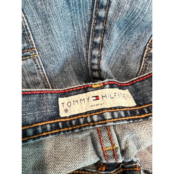 Vintage Tommy Hilfiger 100% Cotton Relaxed Fit Jeans Size 18R JL - Picture 3 of 9